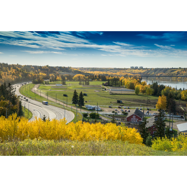 Ebern Designs North Saskatchewan River Valley, Edmonton On Canvas by